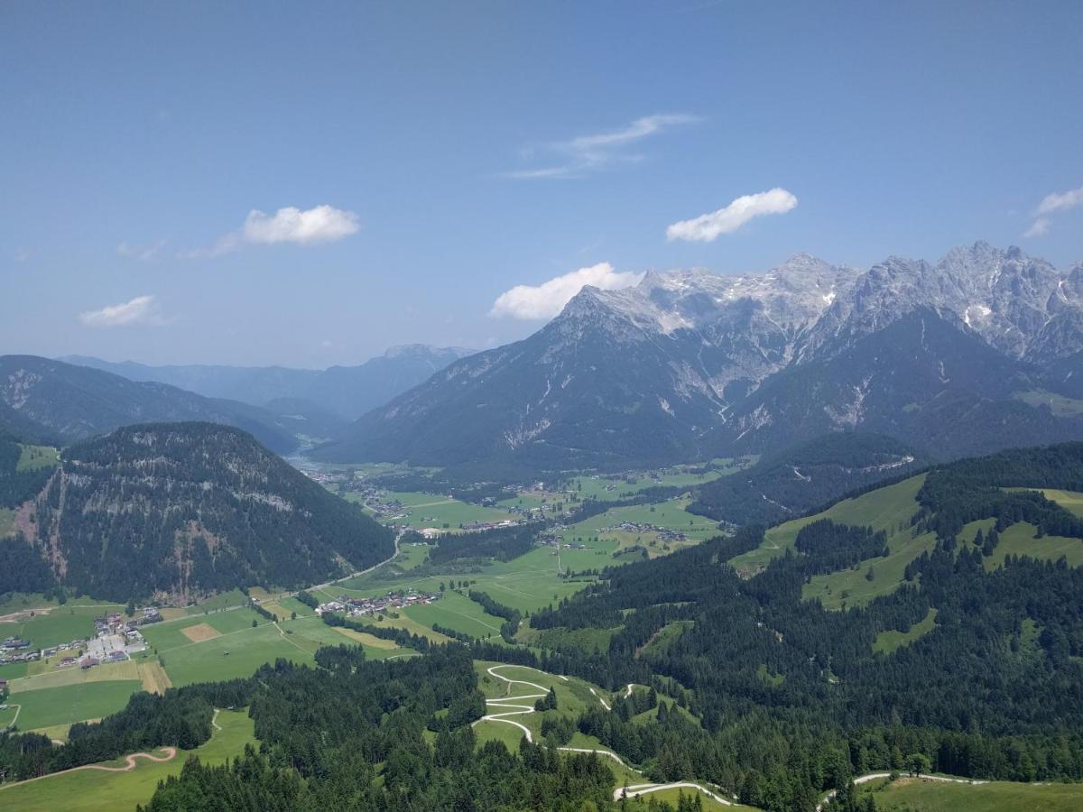 Ferienwohnung Bergzauber Sankt Jakob in Haus Exteriér fotografie